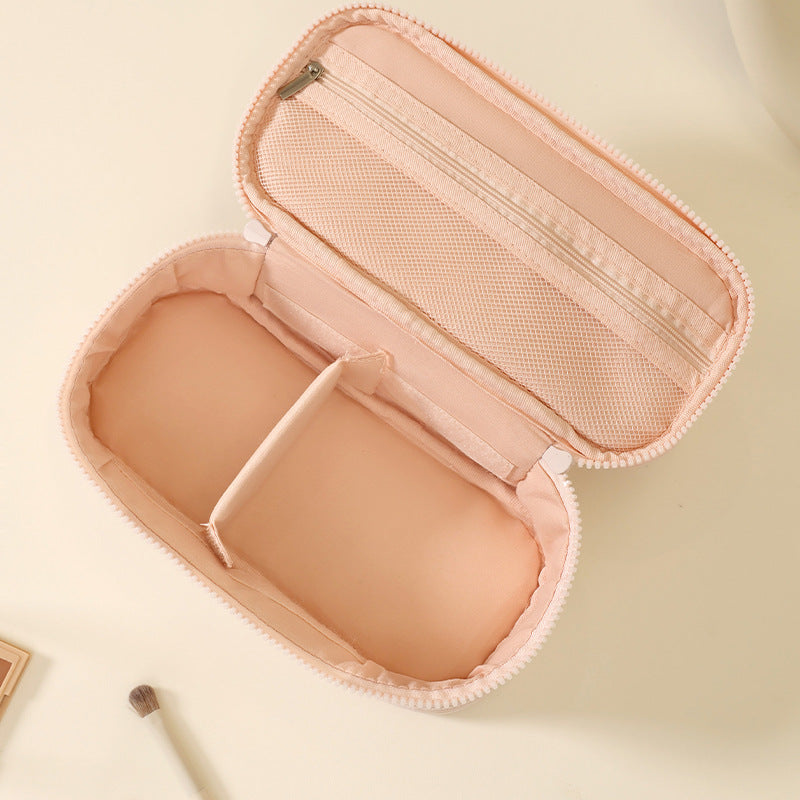 Strukturierte Reise-Make-up-Tasche Brehn