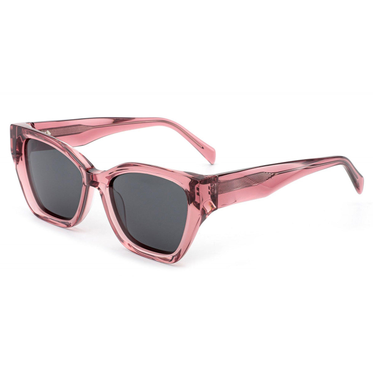 Damen stylische Sonnenbrille mit markantem Kunststoffrahmen Brehn