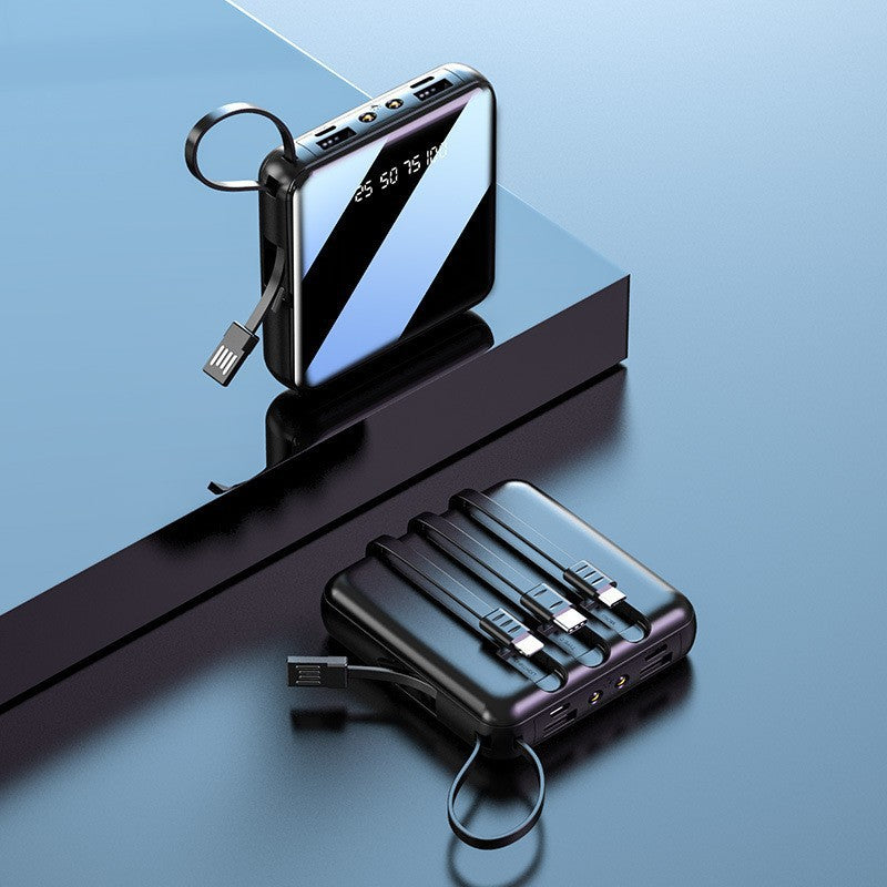 Tragbare Smart Powerbank mit Hochmoderner Digitaler Ladestandanzeige Brehn