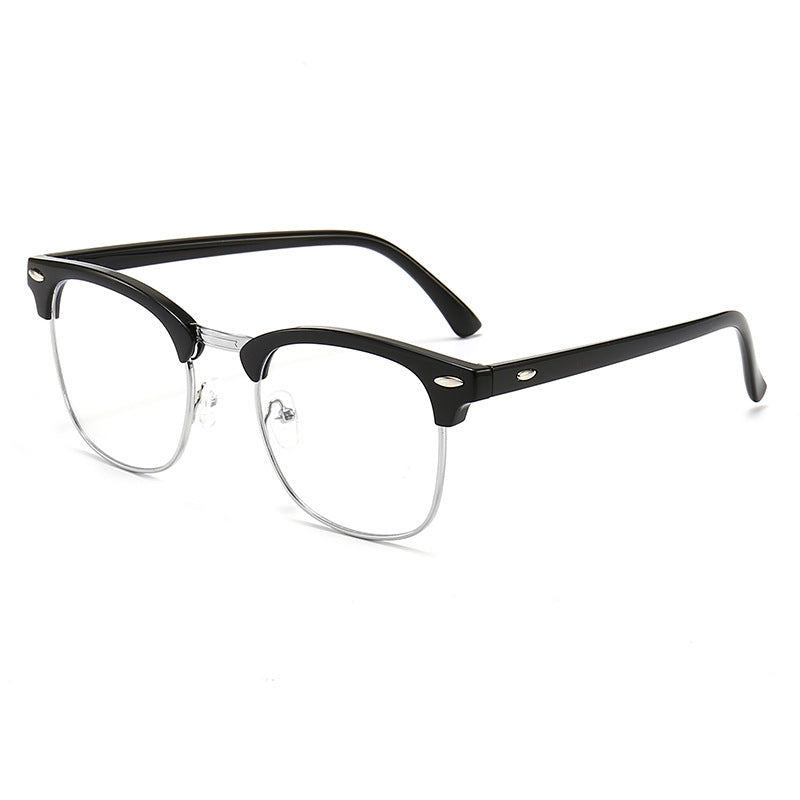 Damen modische Retro-Sonnenbrille mit metallischem Rahmen Brehn