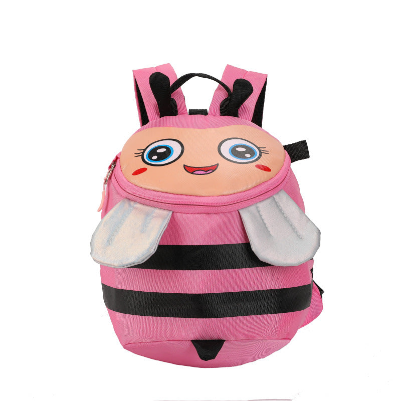 Plüsch-Rucksack mit Bienenmotiv und Praktischen Fächern Brehn