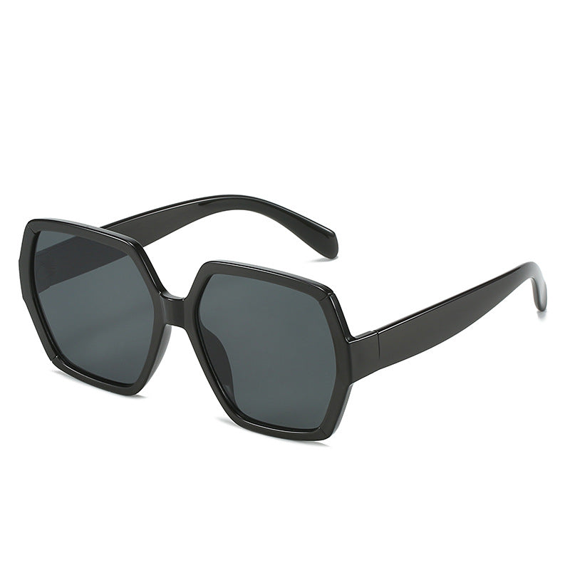 Damen stilvolle Oversized-Sonnenbrille mit elegantem eckigem Rahmen Brehn