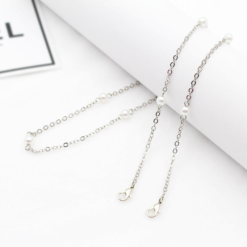 Elegante perlenverknüpfte Brillenketten Brehn