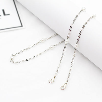 Elegante perlenverknüpfte Brillenketten Brehn