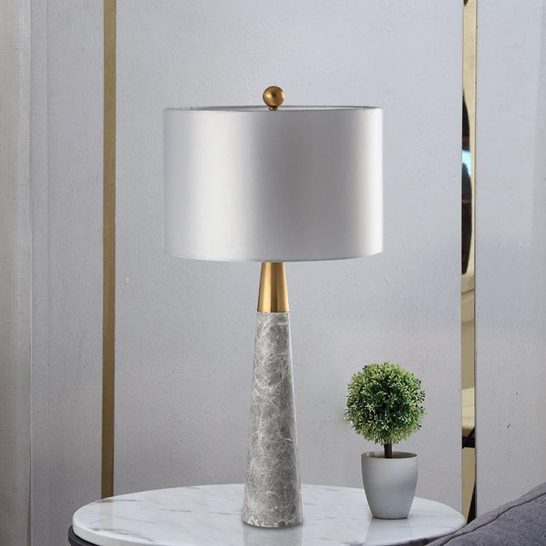 Moderne Marmor Basis Tischlampe