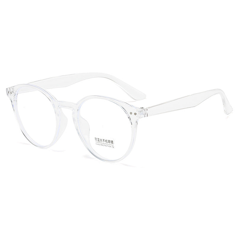 Damen Cat-Eye Sonnenbrille mit transparentem Rahmen Brehn