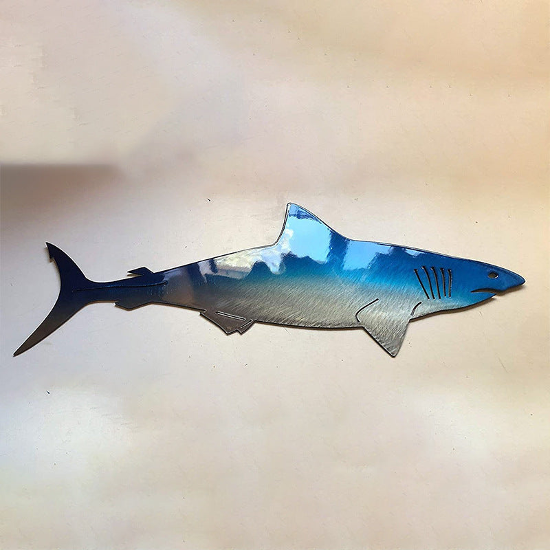 Metal Shark Wandkunst