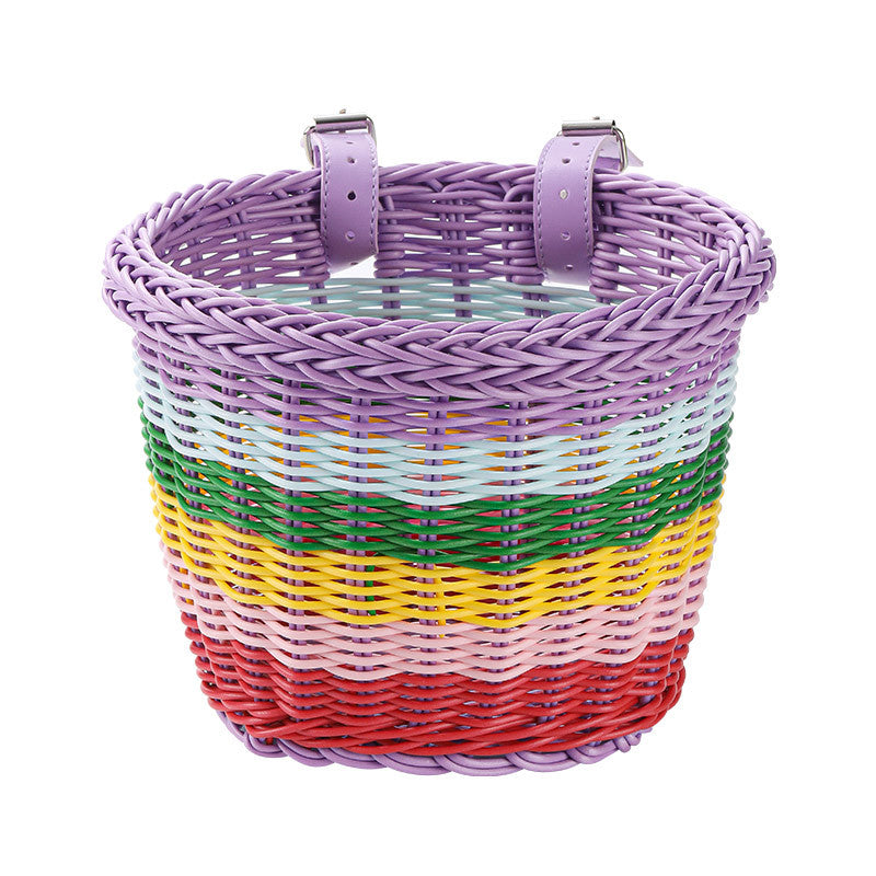 Damen Handgefertigter Korb mit farbenfrohem Design Brehn