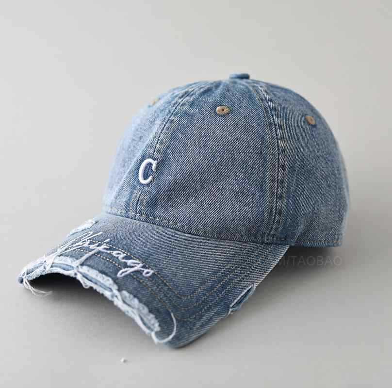 Herren Casual Distressed Baseball Cap Brehn