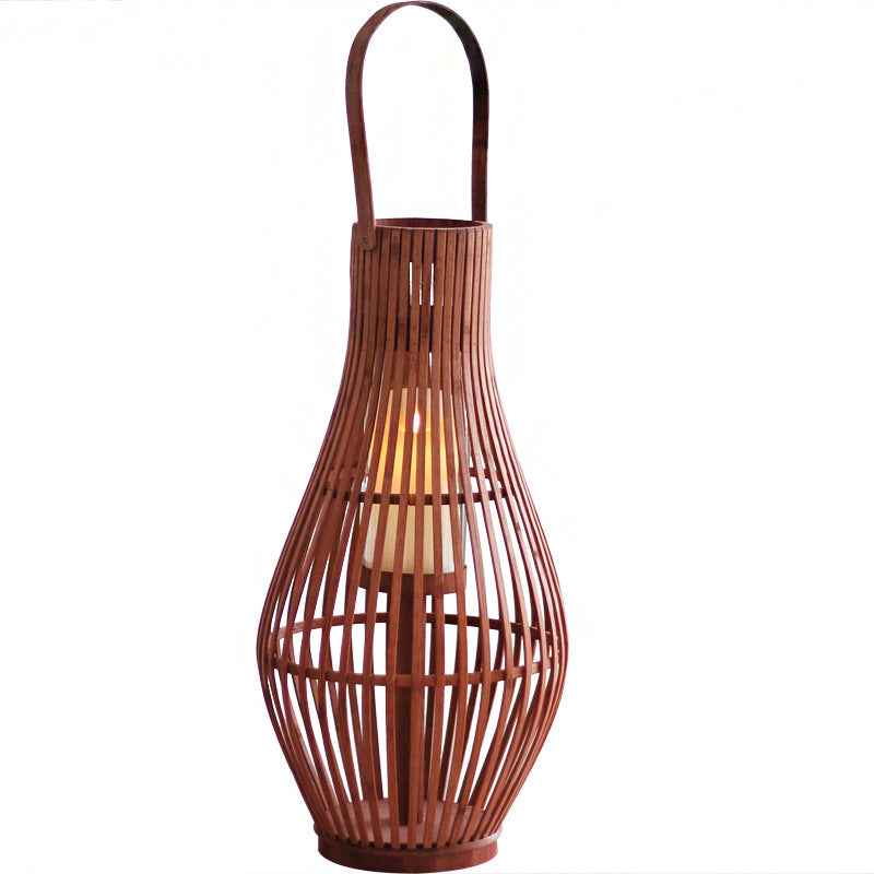 Elegante Rattan-Laterne Brehn