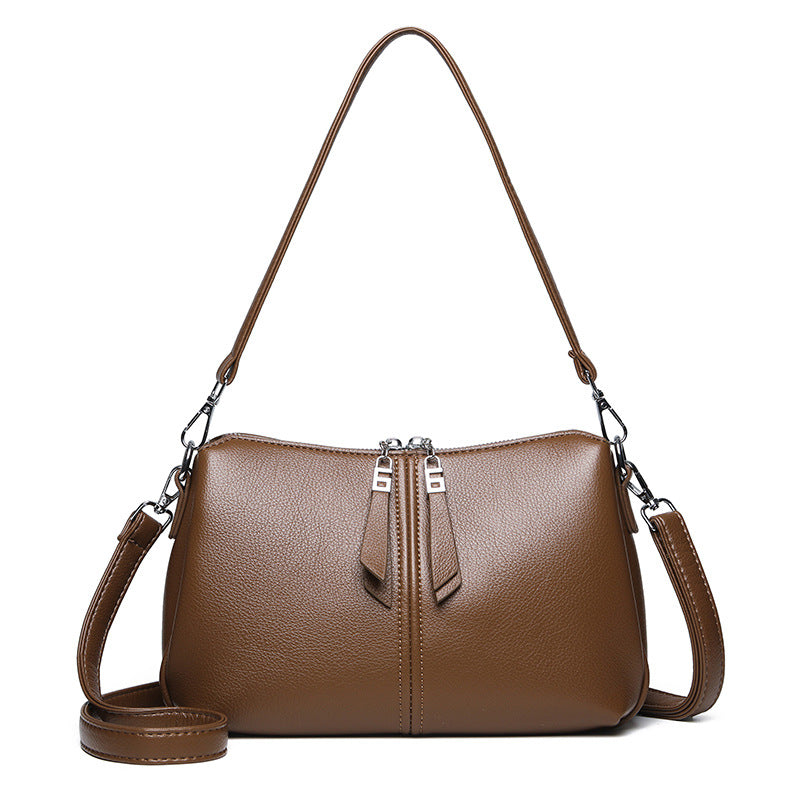 Elegante Strukturierte Schultertasche Brehn