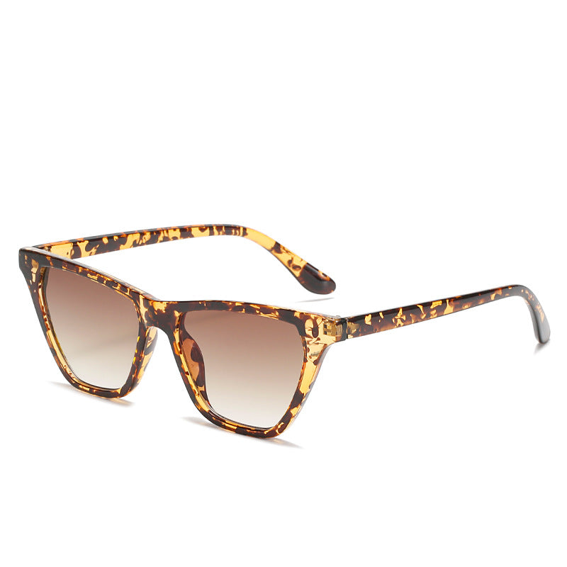 Damen Cat-Eye Sonnenbrille mit innovativem transparentem Rahmen Brehn