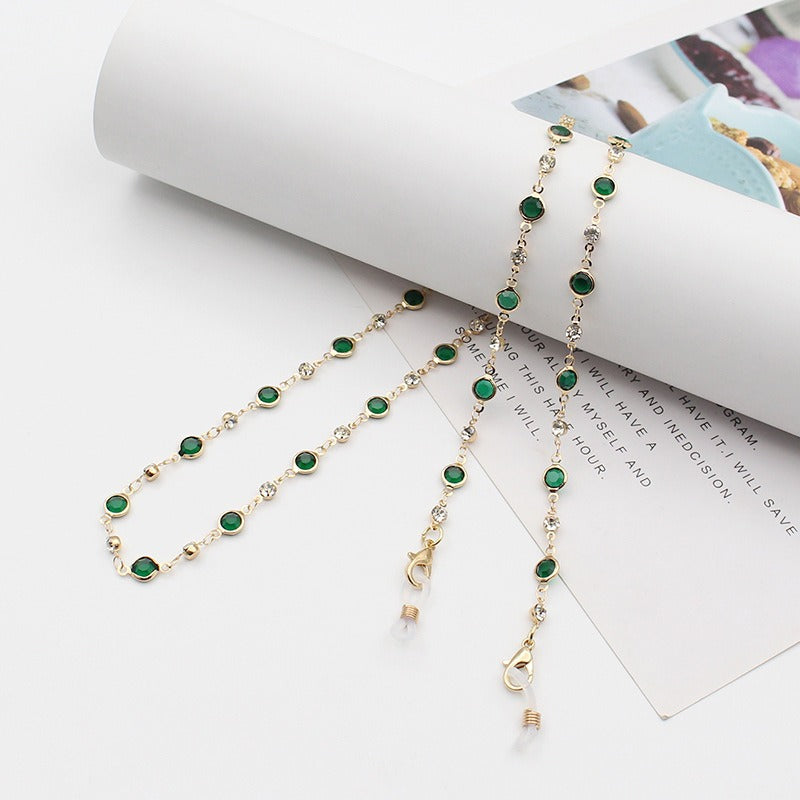 Elegante mit Kristallen verzierte Brillenablage Brehn 1788159829