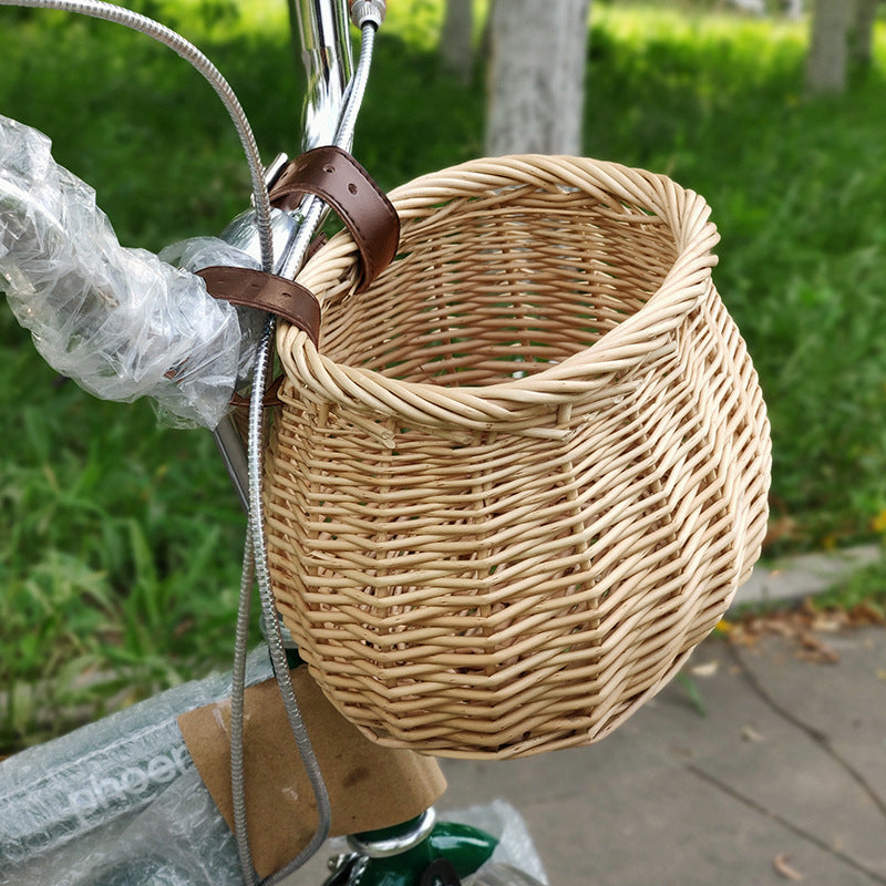 Geflochtener Fahrrad-Aufbewahrungskorb Brehn
