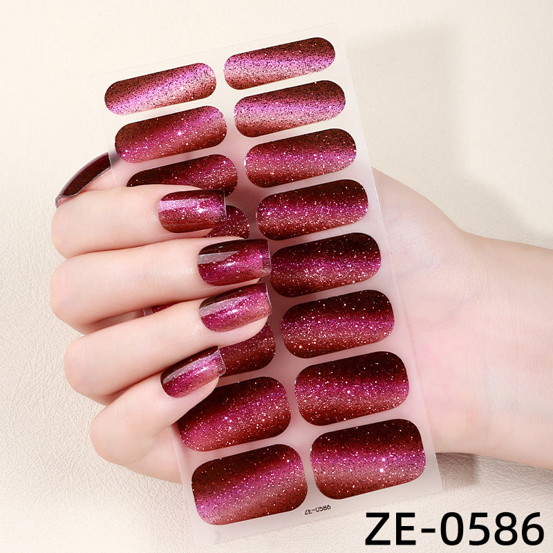 Gradient Gel Nagel Wraps