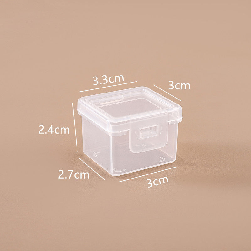 Kompakte transparente Aufbewahrungsbox Brehn