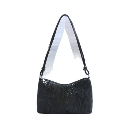 Schlangendruck Abendhandtasche
