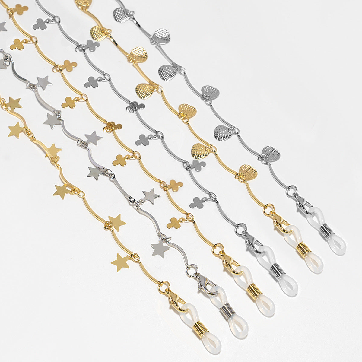 Elegante Goldene Sternenkette Brehn