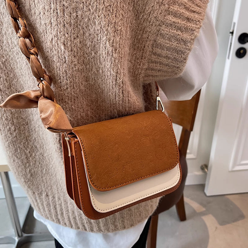 Chic Textured Mini Umhängetasche Brehn