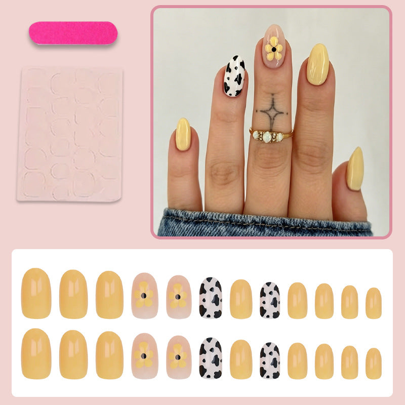 Kunstnagelset mit floralen und trendigen Tiermustern Brehn