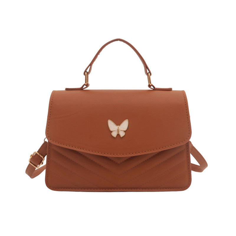 WoElegant Gepolsterte Leder Satchel Tasche Brehn