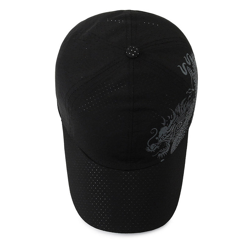 Herren Sportliche Cap mit Drachenmuster Brehn