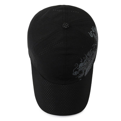 Herren Sportliche Cap mit Drachenmuster Brehn