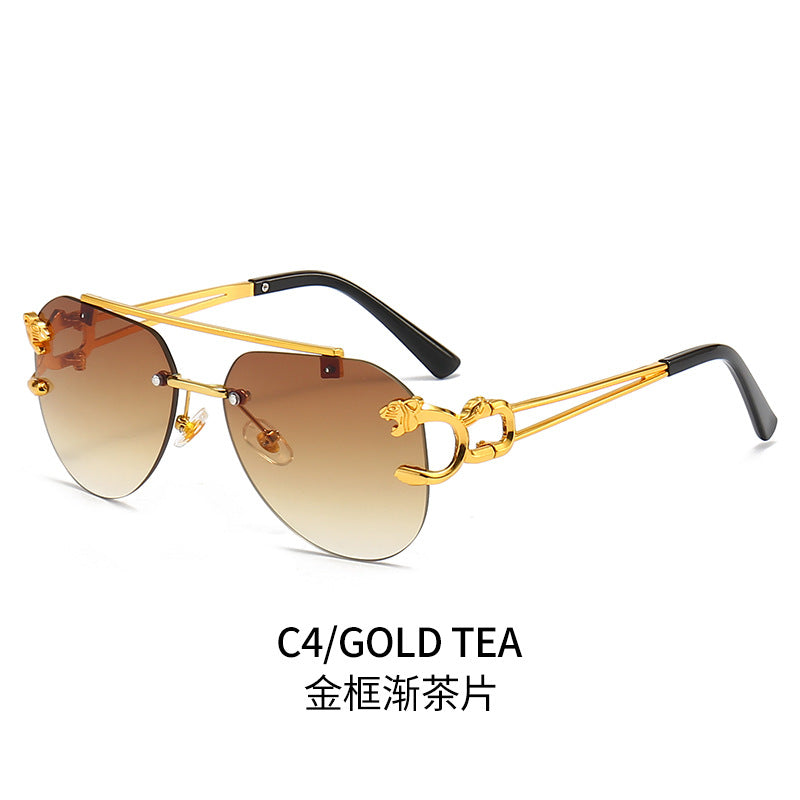 Damen Designer-Sonnenbrille mit einzigartigem Tierakzent Brehn