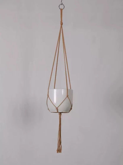 Macramé Pflanzenhalter