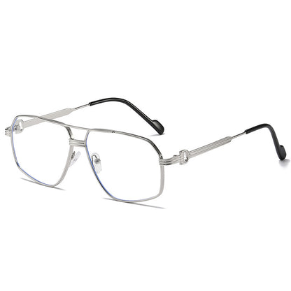 Stylische Rechteckige Brille Brehn