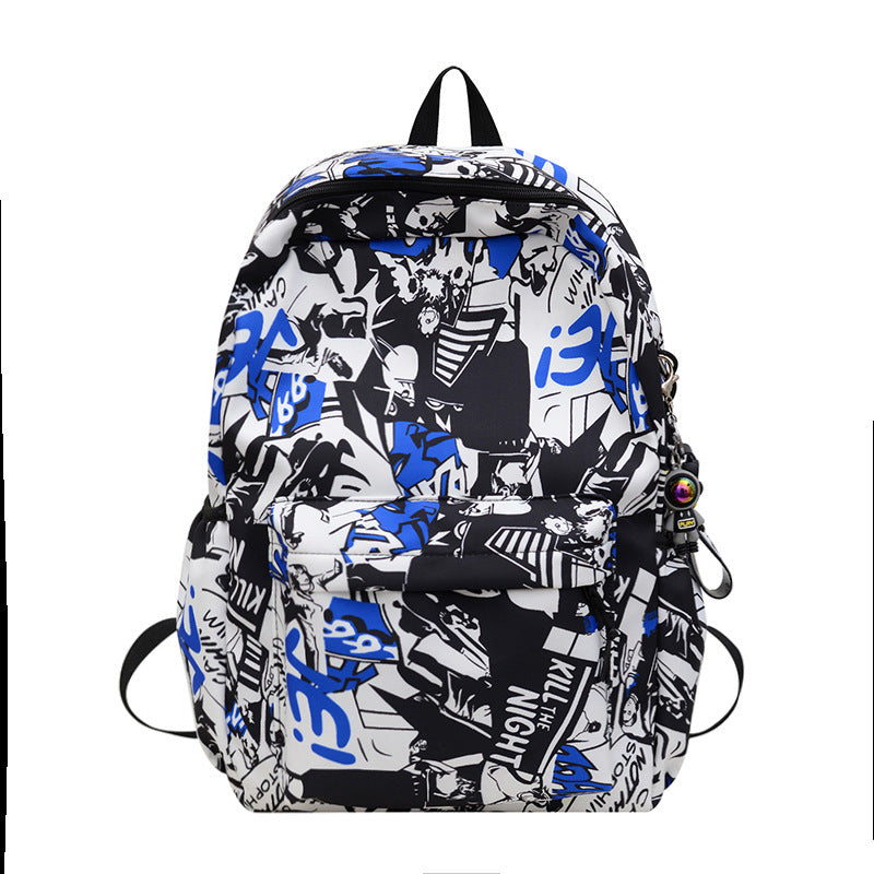 Künstlerischer Grafikdruck Rucksack Brehn