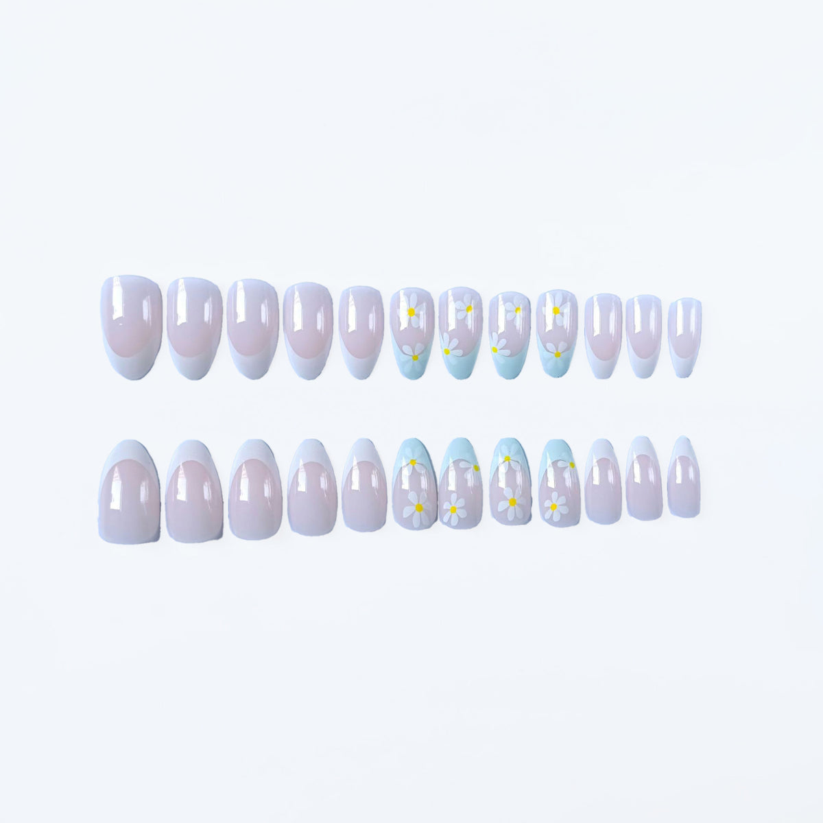 Künstlerisches Florales Acryl-Nagelkunst-Set