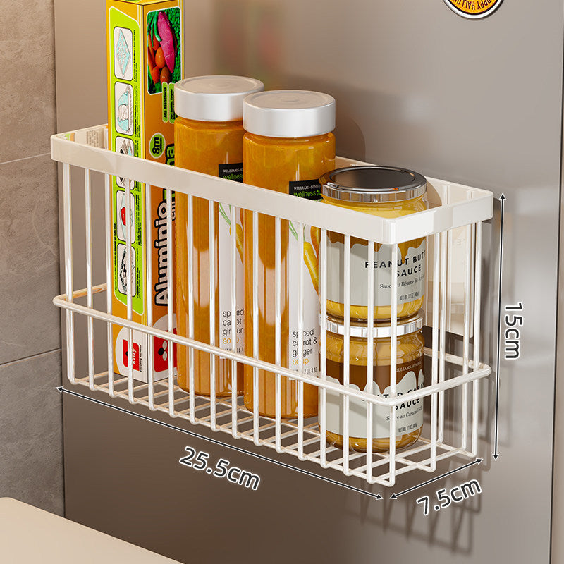 Magnetischer Klebe-Kühlschrank Draht Aufbewahrungskorb Organizer