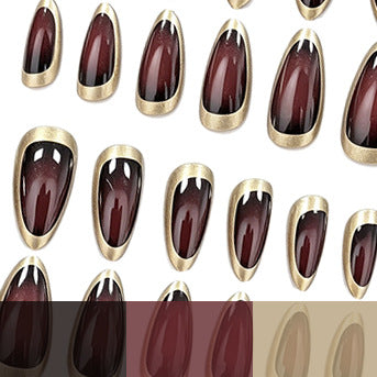Elegante mandelförmige Nagelverstärkungen Brehn 1789915251