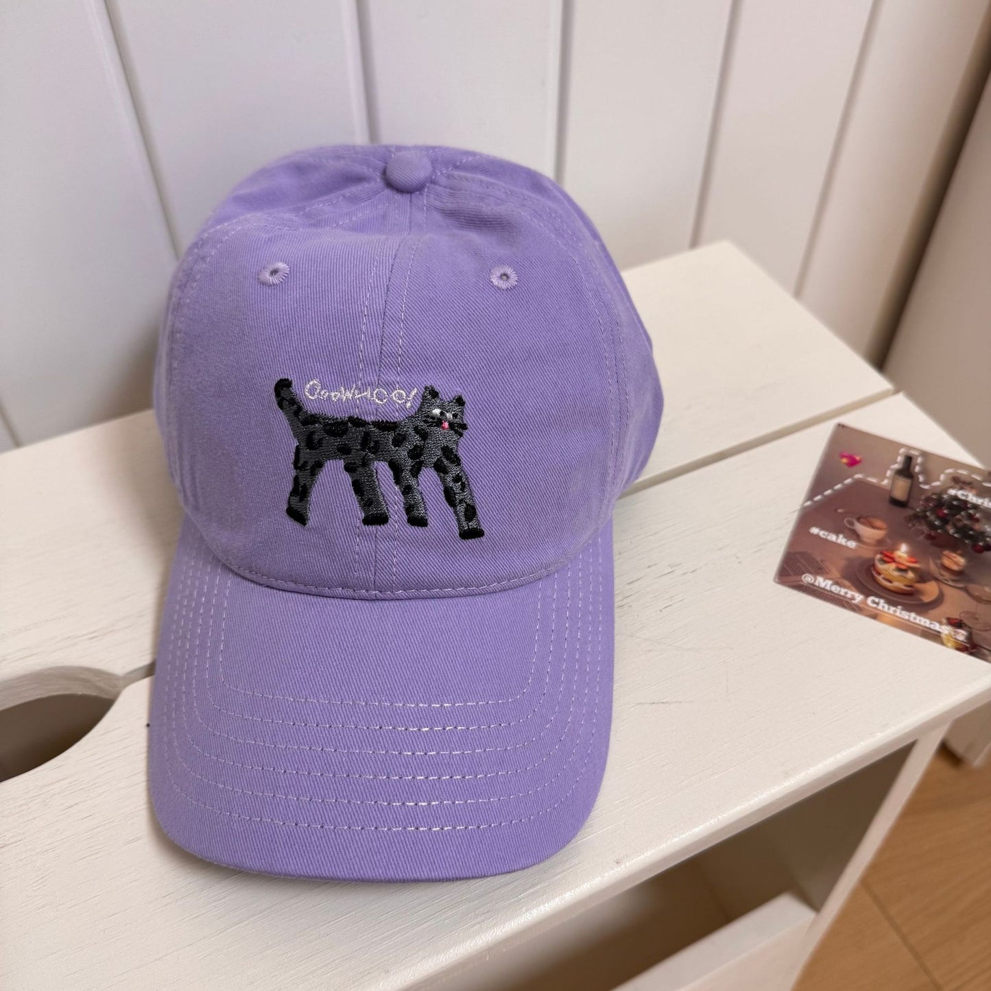 Damen Süßes Grafikbesticktes Baseballcap Brehn