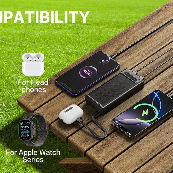 Kompakte Powerbank mit Intelligenter Led-Anzeige Brehn