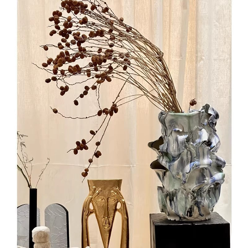 Skulpturale Dekorative Vase