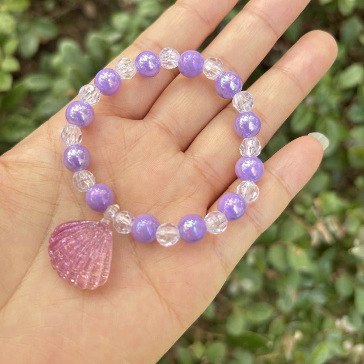 Süßes Armband mit Elefantenanhänger Aus Glas Brehn