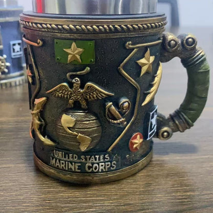 Militär-Themen 3D Becher Brehn