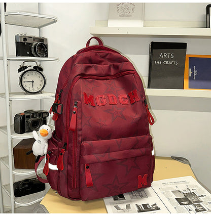 Lässiger Rucksack mit Sternenmuster