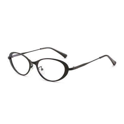 Zeitgenössische ovale Rahmen-Sonnenbrille Brehn