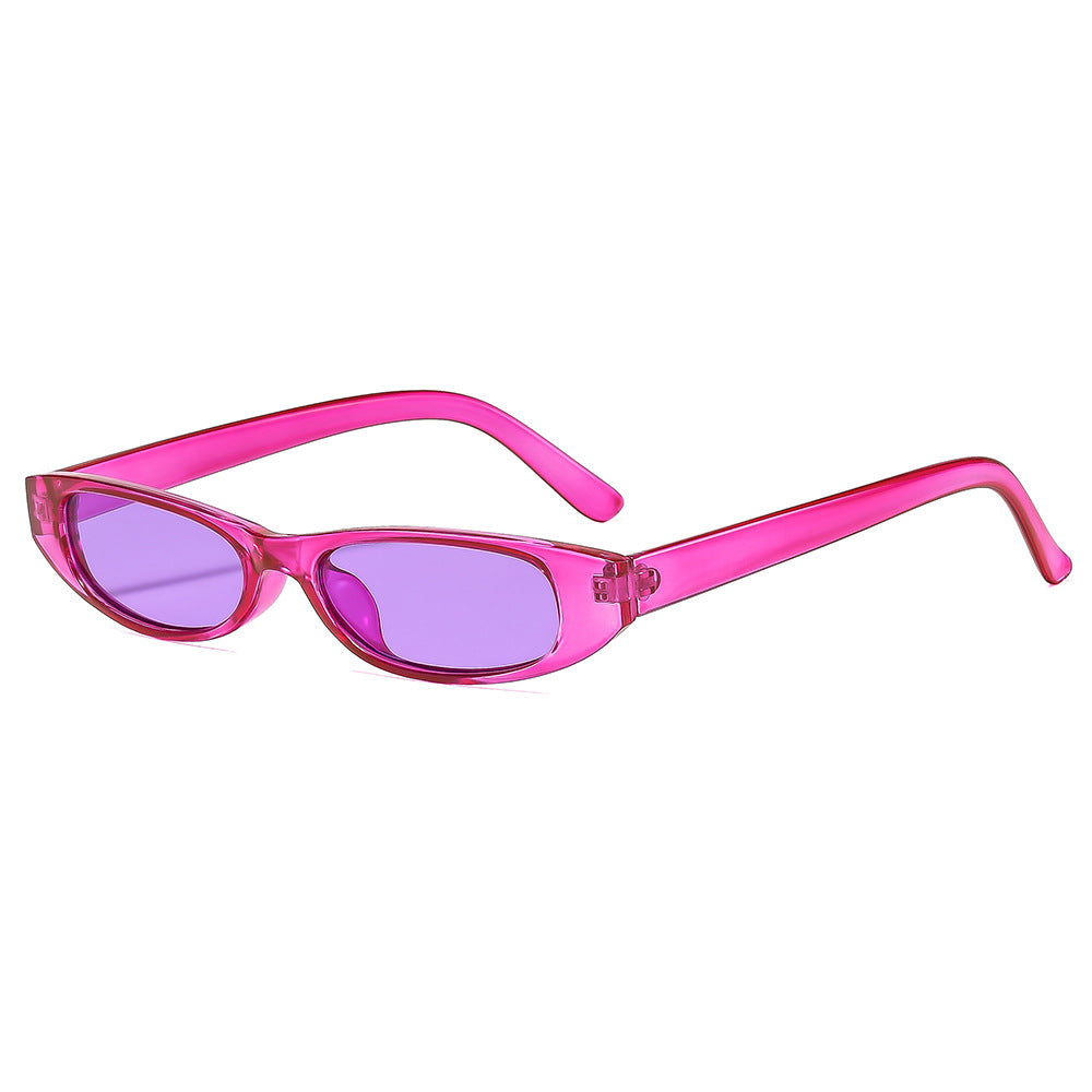 Damen trendige Cat-Eye Sonnenbrille im minimalistischen Design Brehn