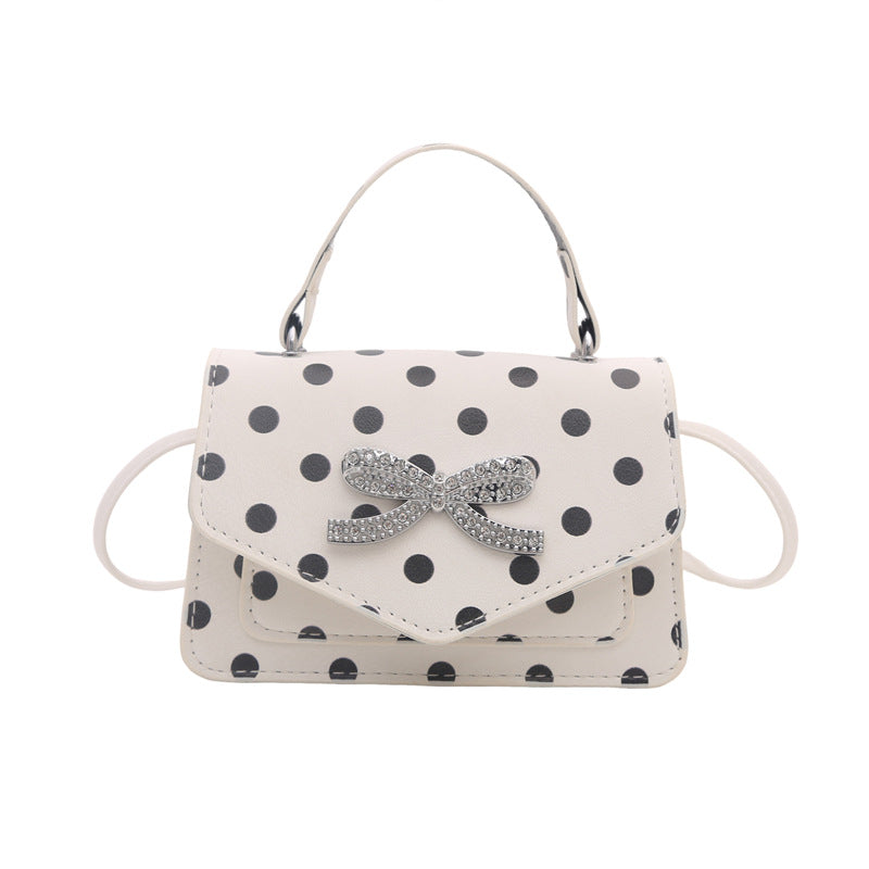 WoElegant Polka Dot Handtasche Brehn
