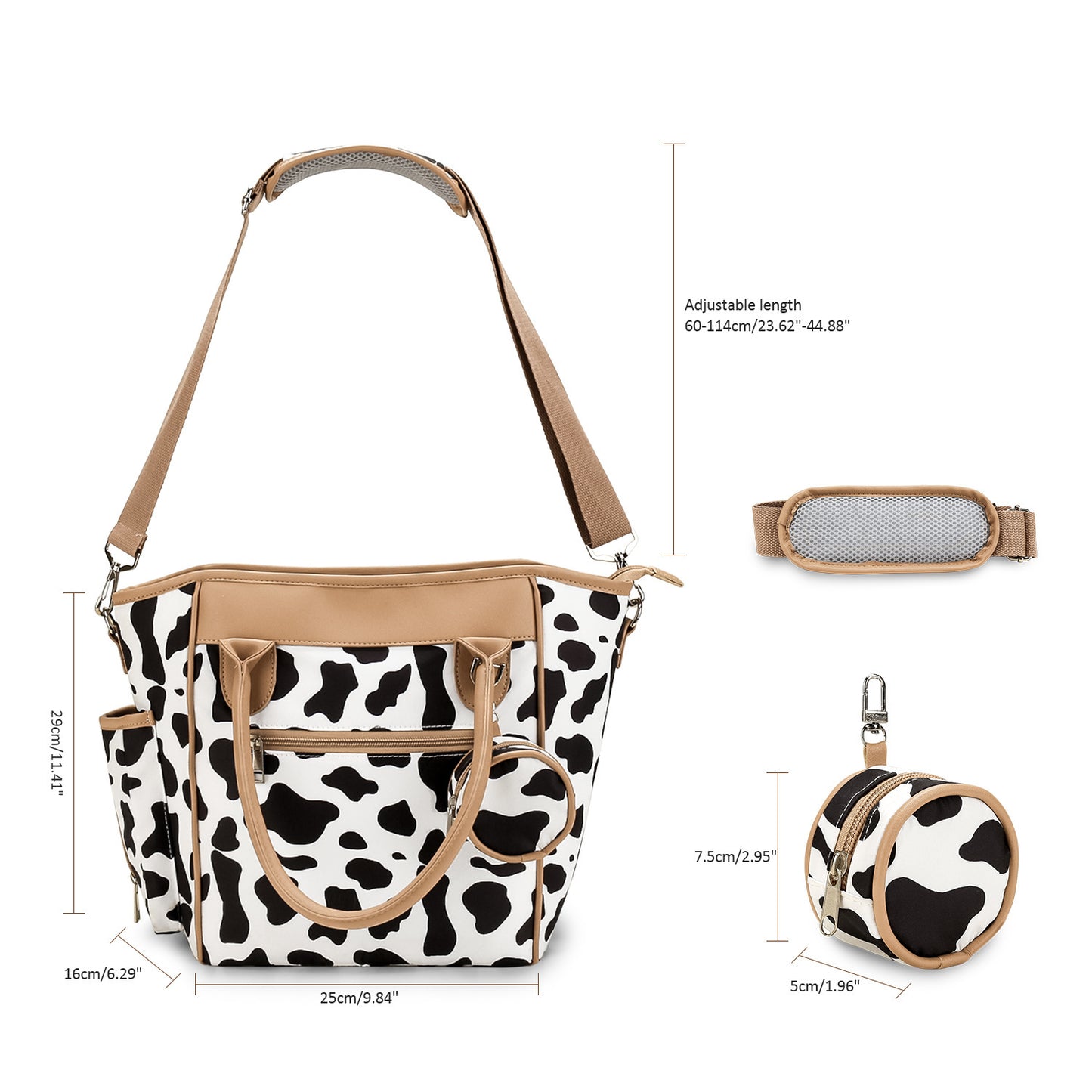 Praktische Floral-Tasche Brehn