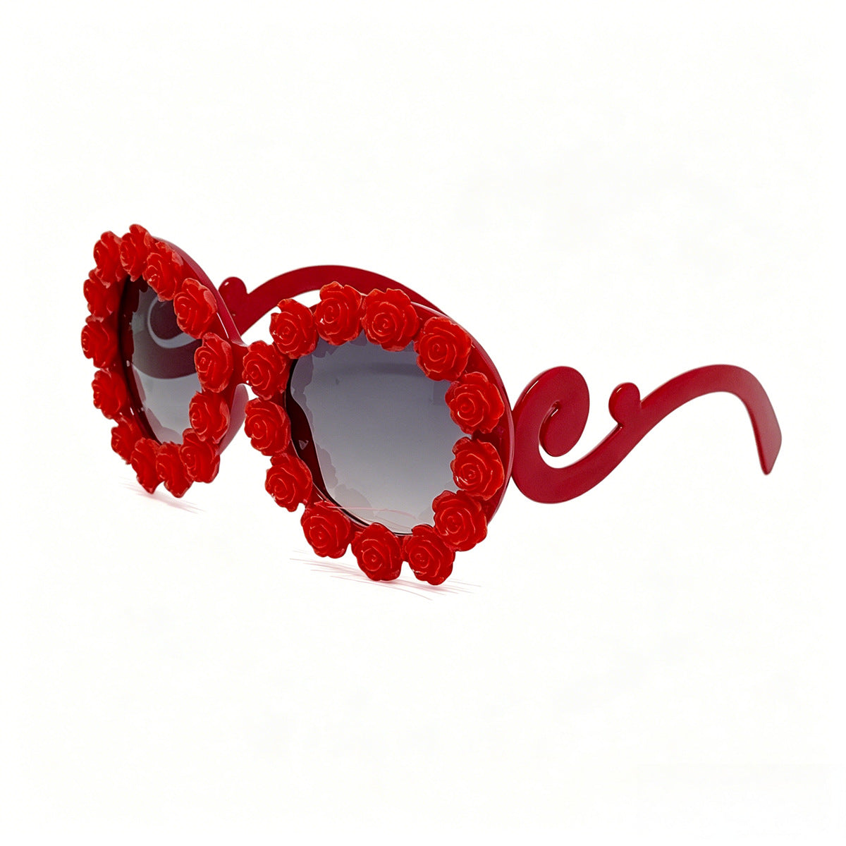 Damen Designer-Sonnenbrille mit floralen Akzenten Brehn