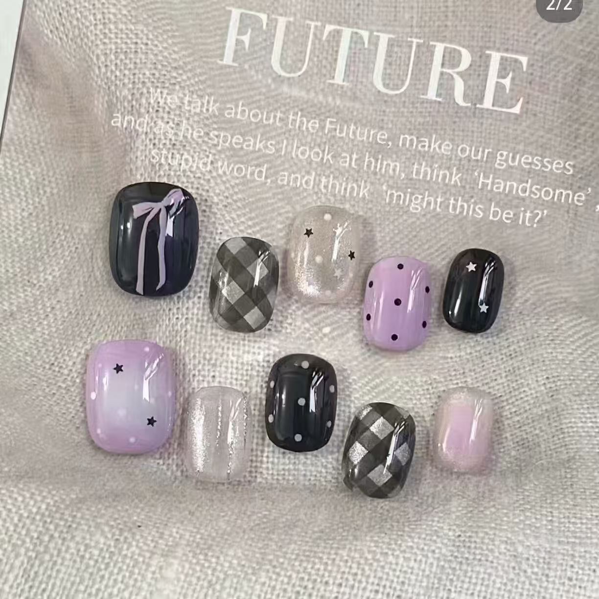 Elegante Press-On Nagelkunst Kollektion Brehn