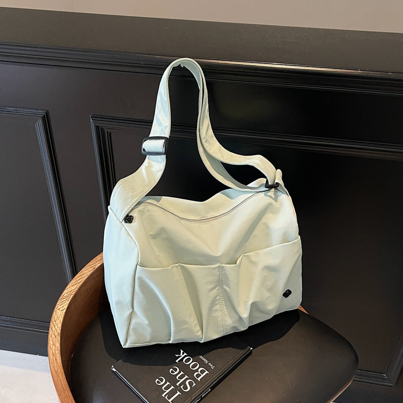 Stylische Mehrfachfach Schultertasche Brehn