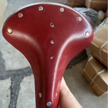Premium Leder Fahrradsattel Brehn