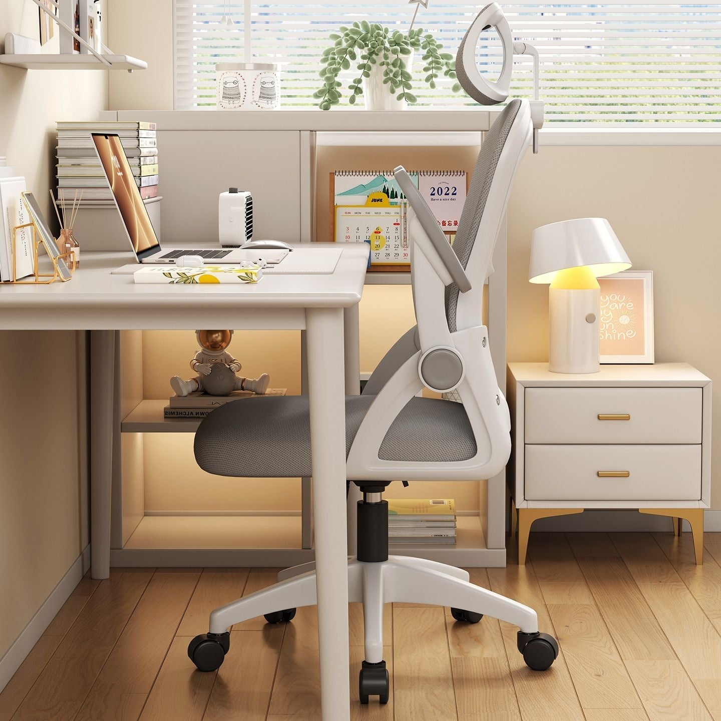 Ergonomischer Bürostuhl mit anpassbarer Rückenlehne Brehn