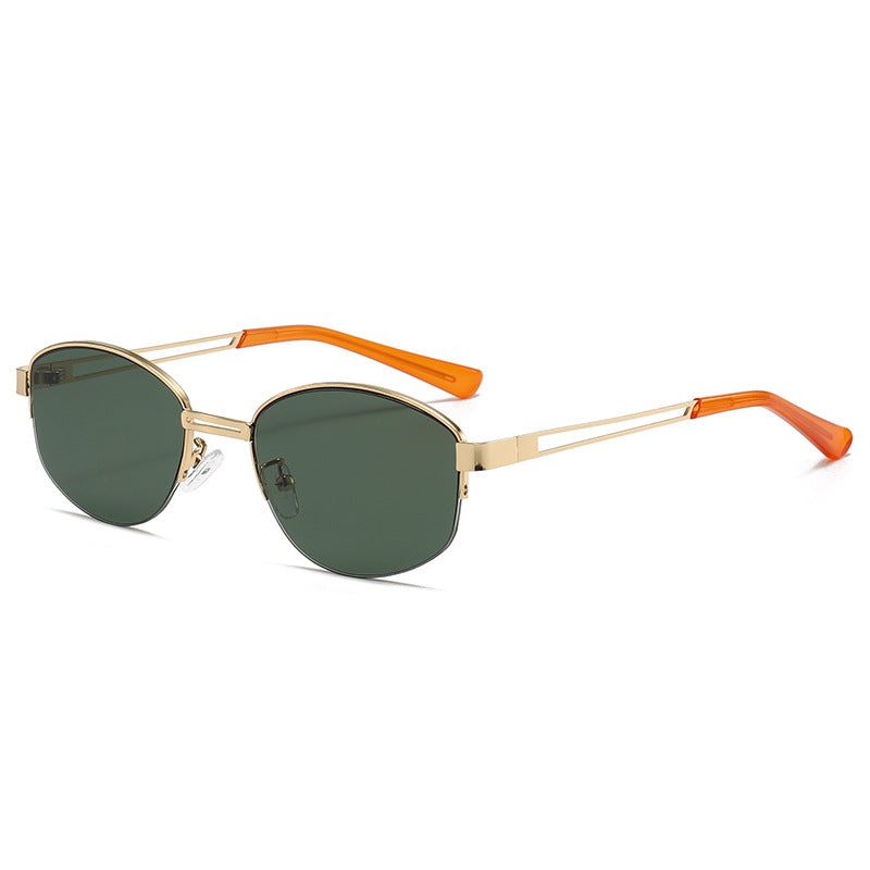 Damen modische Brille mit modernem Metallrahmen Brehn